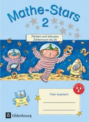 Obrázok produktu pre Mathe-Stars - Fördern und Inklusion 2. Schuljahr - Zahlenraum bis 20 - Übungsheft