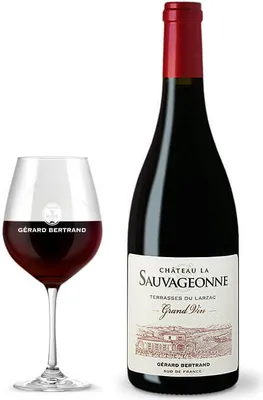 Image de Château La Sauvageonne Grand Vin 2023 vin rouge biodynamique Terrasses du Larzac 75cl