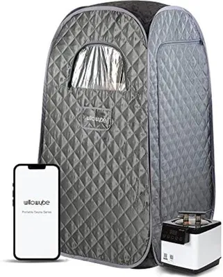 Image de Sauna à vapeur portable avecBluetooth, générateur de vapeur, siège, canapé encastrable | Spa personnel à domicile