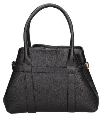 Immagine prodotto di Borsa a mano Lux Damestas in color taupe, con tracolla removibile, prodotta in Italia