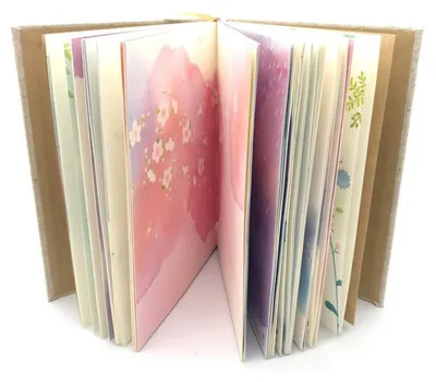 Zdjęcie produktu dla Notatnik twarda okładka, format A5, 192 strony, wielokolorowy, papier o gramaturze 100 gsm