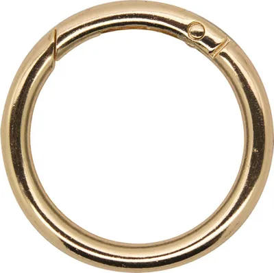 1 Ring Karabiner Innen-Ø34mm gold
