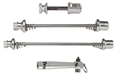 Image de TRANZ X Kit de serrage rapide avec antivol & clé spéciale Silver