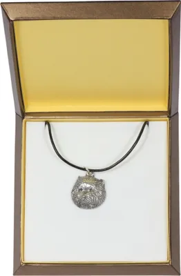 Image de West Highland White Terrier - Collier pour chien dans un coffret cadeau, médaillon argenté pour les amateurs de chiens, pendentif original de la marque Art-Dog