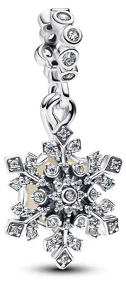 Zdjęcie produktu dla Pandora Charm Pendant Glitter Snowflake Sterling Silver 794142C01