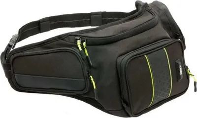 Produktbild von 3,5-Liter TAAC Hüfttasche schwarz 195x80x140mm mit PolyurethanEinsätzen