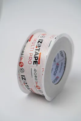 Produktbild von 4ROOF IZOTAPE MULTI PRO 60mm – Starke Dichtungsband für Dampfsperren & Folien, Verstärkt, Hochklebend, Luftdicht & Alterungsbeständig