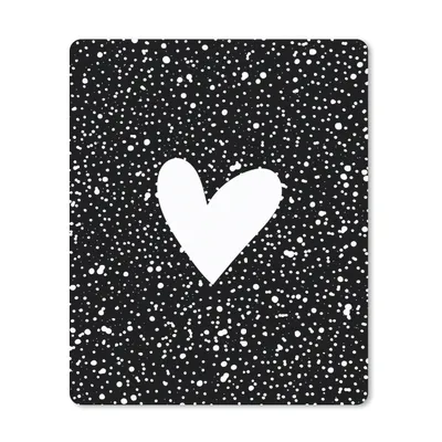 Produktbild von MuchoWow® Mauspad Mousepad Design - Liebe - Herz 30x40 cm - Mousepads - Maus Mat - Pad - Mausunterlage - Mausmatten