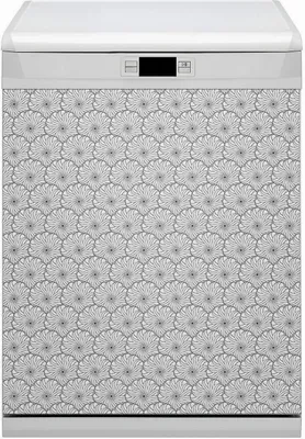 Produktbild von Magnet für Spülmaschine Abwaschbar 60x70 cm Magnet für Spülmaschine Magnetmatte Nachbildung - Gezogene Blume