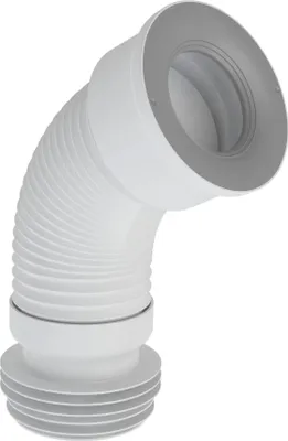 Obrázek produktu pro Připojovací potrubí k WC Airfit DN 98 - 120, 285 - 500 mm, flexibilní, bílé 90010WA