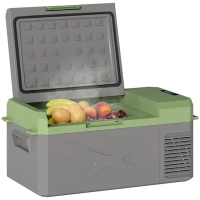Produktbild von Outsunny 16,3 Liter Kompressor Kühlbox elektrische Kühlbox mit ECO Modus