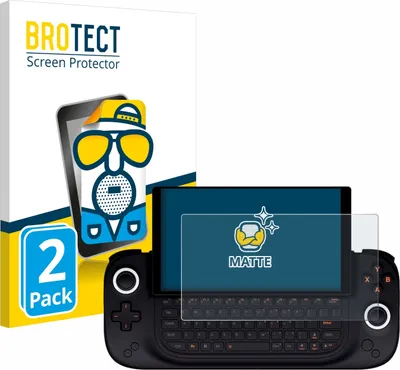 Produktbild von 2x BROTECT Schutzfolie für Ayaneo Slide Displayschutz Displayschutzfolie Folie Matt Entspiegelungsfolie