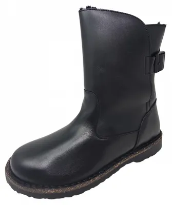 Image de Bottines classiques Birkenstock UPPSALA SHEARLING pour femme 31373835373836 Noir 41 EU