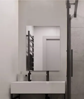 Produktbild von ORIGEN BATH BASIC Badspiegel mit Sicherheitsfolie, 140x80 cm