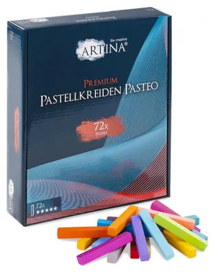 Produktbild von Artina 72er Pastellkreide Set Pasteo Master Series
