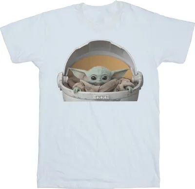 Produktbild von Star Wars - "The Mandalorian The Child" T-Shirt für Damen BI45678 (XXL) (Weiß)