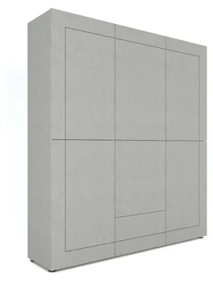 Immagine prodotto di Credenza Alta 5 Ante e 3 Cassetti 150x35x165 cm Elios Cashmere