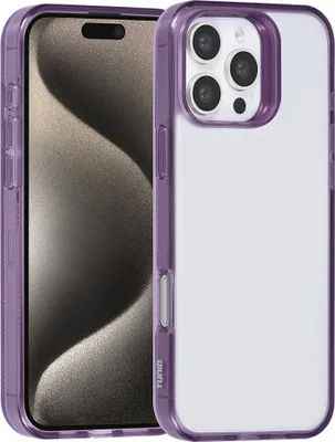 Immagine prodotto di Custodia posteriore TUNIQ per iPhone 16 Pro Max - Silicone - Viola