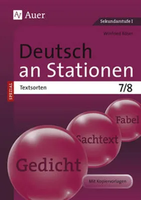 Image de Deutsch an Stationen SPEZIAL Textsorten 7-8