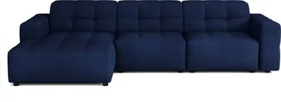 Produktbild von Emoebel24 Modulare Ecksofa L-form Links Bergi 284x166x70 cm Dunkelblau