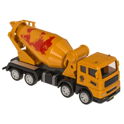 Produktbild von Betonmischer Baustellenfahrzeug Modellauto mit Friktionsmotor