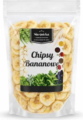 CHIPSY BANANOWE 500G BANAN SUSZONY BEZ KONSERWANTOW