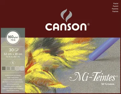 Obrázok produktu pre Canson Mi-Teintes Skicár 16 32x41 cm 160 g Grey