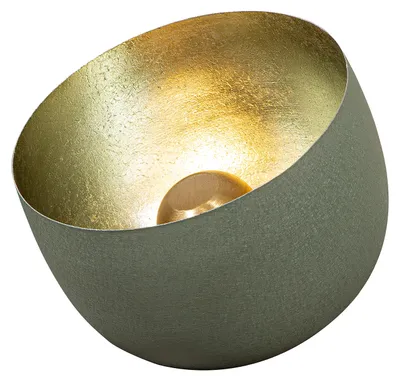 Immagine prodotto di Gilde Bodenleuchte, rund, "Verda", Metall, grün, VE 1, H. 34 cm, D. 35 cm 59191 4063387591918