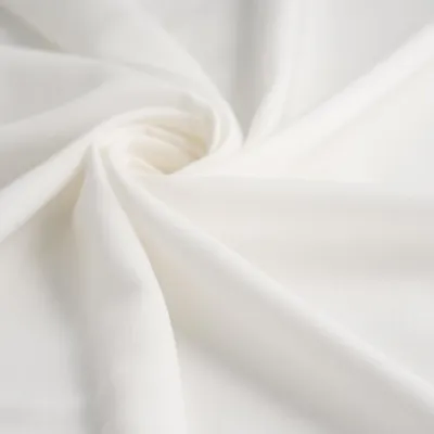Productafbeelding van Viscose voile stof, wit, 140 cm – Eigen productie