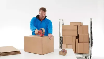 Produktbild von Klebeband tesapack 4124 75mm x 66m farblos Packung mit 24 Stück