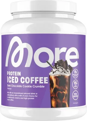 Produktbild von More Nutrition Protein Iced Coffee- 500 g Dark Cookie Crumble