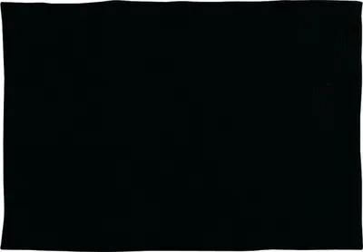Produktbild von Badteppich MSV CHENILLE 80 x 50 cm schwarz