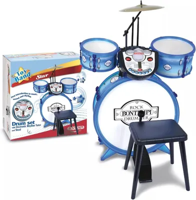 Immagine prodotto di Bontempi - Bontempi - Bontempi - Bontempi - Bontempi - Bontempi - Drum Set con Tutor 4dlg.