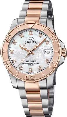 Image de Jaguar Femme Montre analogique Pro Diver en acier inoxydable UJ871/5