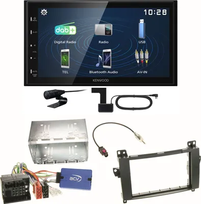 Produktbild von Kenwood DMX129DAB DAB+ Bluetooth USB Einbauset für Mercedes Vito W447