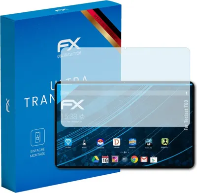 Produktbild von atFoliX FX-Clear 2x Schutzfolie kompatibel mit Teclast T60 Displayschutzfolie