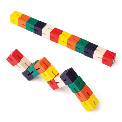 Immagine prodotto di Bigjigs Toys Rompicapo in legno serpente colorato 1 pezzo