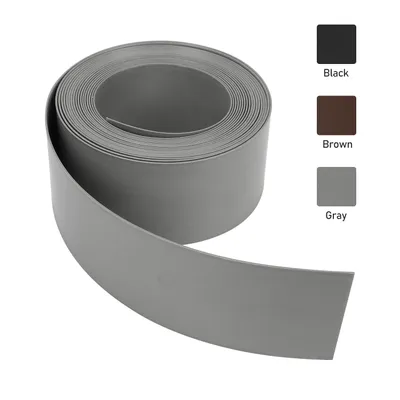 Produktbild von Jopassy Rasenkante Kies Beeteinfassung Mähkante Beetumrandung Rasenband  Oberkante Gartenwegen Gartenumrandung Rasenbegrenzung Grau 1000x10cm
