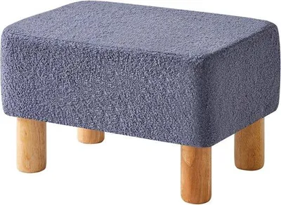 Produktbild von Blauer Sitzhocker 40x29x25cm