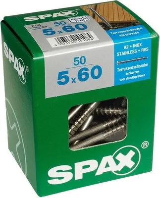 Produktbild von 50 Stück Edelstahlschrauben, Innensechskant Torx, 5 x 60 mm
