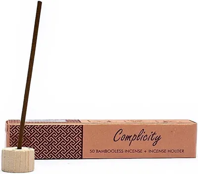 Immagine prodotto di Incenso Alle Erbe Bambooless Con Supporto Compassion --confezione Da 12 Pz - 34 G