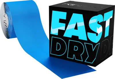 Produktbild von Kintex FastDry Kinesiologie Tape schnell trocknend 5 cm  x 5 m Blau