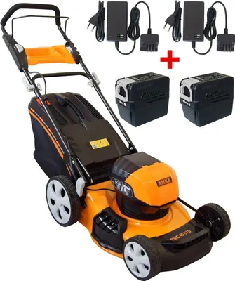 Obrázok produktu pre ATIKA RMC 40-510 akumulátorová profesionálna kosačka | 2x 4,0 Ah, 36 V | 2x nabíjačka