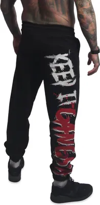 Produktbild von Yakuza Herren Gangsta Loose Jogginghose, Schwarz, S