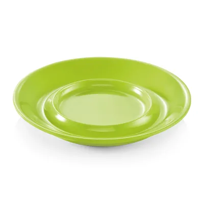 Produktbild von Campingbecher Untertasse SUMMER - Melamin - D: 14,5cm - grün