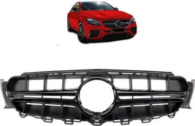 Obrázek produktu pro Sportovní mřížka chladiče v černém provedení, vhodná pro modely Mercedes W213, S213, C238, A238 od roku 2016–