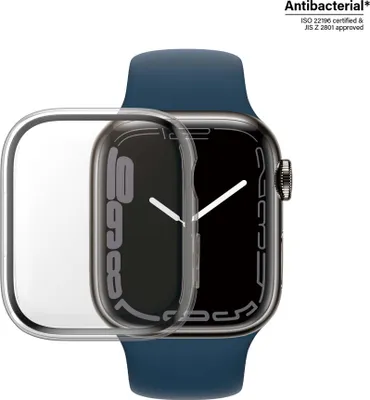 Produktbild von PanzerGlass ® Full body Case Apple Watch Series 9 | 8 | 7 | 45mm | Transparent, Apple, Apple - Watch Series 7 45mm, Apple - Watch Series 8 45mm, Trockene Anwendung, Kratzresistent, Schockresistent, Transparent, 1 Stück(e)