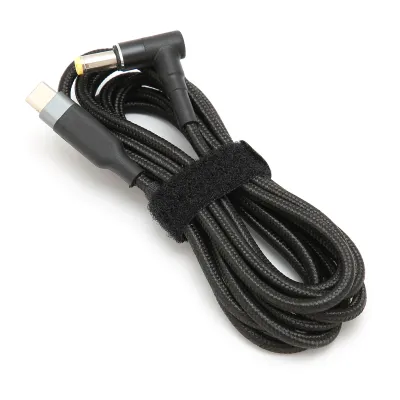 Image de Câble de recharge pour ordinateur portable JORINDO, connecteur USB-C vers connecteur DC 5,5 x 1,7 mm, câble d'alimentation pour Acer Incorporated, PD 100 W (1 mètre)