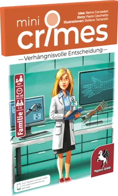Produktbild von Pegasus MiniCrimes, Kartenspiel, Familie, 10 Jahr(e), 20 min, 40 min, Familienspiel