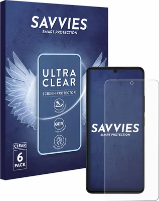 Produktbild von 6x Für Xiaomi Poco X6 Pro Schutzfolie Savvies Displayschutz Display Schutz Folie Klar Transparent